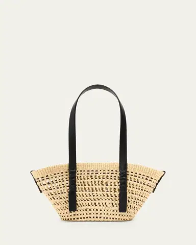 Loewe x Paula's Ibiza Braid Small Woven Basket Tote Bag | Thumbnail 2 Loewe x Paula's Ibiza Braid Small Woven Basket Tote Bag | Thumbnail 2
