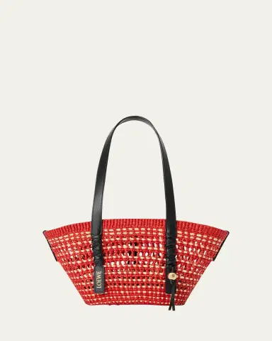 Loewe x Paula's Ibiza Braid Small Woven Basket Tote Bag | Thumbnail 4 Loewe x Paula's Ibiza Braid Small Woven Basket Tote Bag | Thumbnail 4