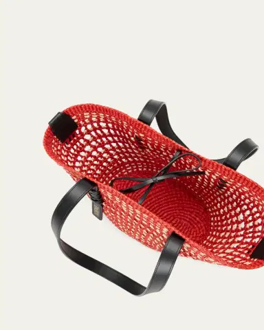 Loewe x Paula's Ibiza Braid Small Woven Basket Tote Bag | Thumbnail 6 Loewe x Paula's Ibiza Braid Small Woven Basket Tote Bag | Thumbnail 6