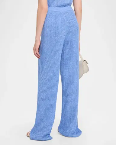 Guest in Residence Ribbed Everywear Cashmere Pants | Thumbnail 2 Guest in Residence Ribbed Everywear Cashmere Pants | Thumbnail 2
