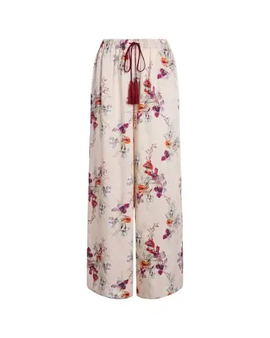 Cinq à Sept Alba Iris Bouquet Drawstring Pants | Thumbnail 1 Cinq à Sept Alba Iris Bouquet Drawstring Pants | Thumbnail 1