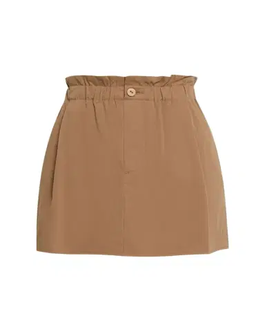 Vince Mid-Rise Cotton Mini Skirt | Thumbnail 1 Vince Mid-Rise Cotton Mini Skirt | Thumbnail 1