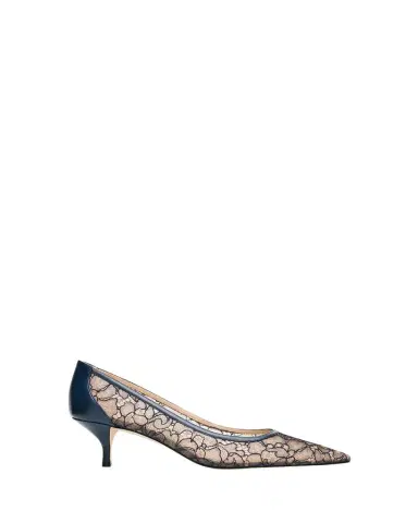 Stuart Weitzman 50mm Stuart Power Lace Pumps | Thumbnail 1 Stuart Weitzman 50mm Stuart Power Lace Pumps | Thumbnail 1