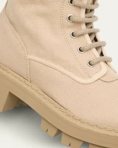 Prada Canvas Ankle Combat Boots | Thumbnail 5 Prada Canvas Ankle Combat Boots | Thumbnail 5