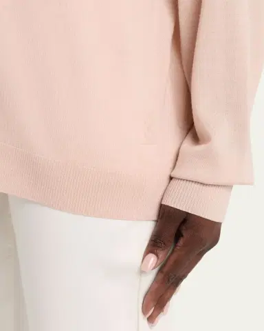 Lafayette 148 New York V-Neck Merino Wool Knit Sweater | Thumbnail 5 Lafayette 148 New York V-Neck Merino Wool Knit Sweater | Thumbnail 5