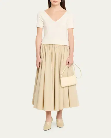 MANSUR GAVRIEL Gaia Mini Leather Crossbody Bag | Thumbnail 5 MANSUR GAVRIEL Gaia Mini Leather Crossbody Bag | Thumbnail 5