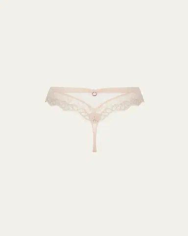 Lise Charmel Elegance Artist Floral-Embroidered Thong | Thumbnail 2 Lise Charmel Elegance Artist Floral-Embroidered Thong | Thumbnail 2