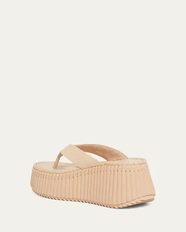 Chloé Nama Platform Leather Thong Sandals | Thumbnail 2 Chloé Nama Platform Leather Thong Sandals | Thumbnail 2