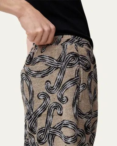 LOEWE x Paula's Ibiza Men's Cotton-Terry Logo Script Shorts | Thumbnail 5 LOEWE x Paula's Ibiza Men's Cotton-Terry Logo Script Shorts | Thumbnail 5