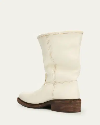 Prada 45mm Vintage-Effect Leather Mid-Calf Boots | Thumbnail 9 Prada 45mm Vintage-Effect Leather Mid-Calf Boots | Thumbnail 9