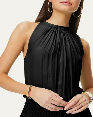 Ramy Brook Audrey Sleeveless Blouson Midi Dress | Thumbnail 4 Ramy Brook Audrey Sleeveless Blouson Midi Dress | Thumbnail 4