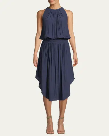 Ramy Brook Audrey Sleeveless Blouson Midi Dress | Thumbnail 6 Ramy Brook Audrey Sleeveless Blouson Midi Dress | Thumbnail 6