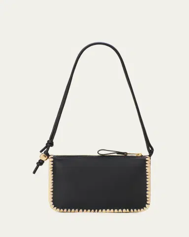 LOEWE x Paula's Ibiza Rio Leather & Striped Raffia Shoulder Bag | Thumbnail 6 LOEWE x Paula's Ibiza Rio Leather & Striped Raffia Shoulder Bag | Thumbnail 6