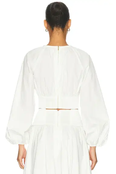 Zimmermann Poplin Billow Top | Thumbnail 3 Zimmermann Poplin Billow Top | Thumbnail 3