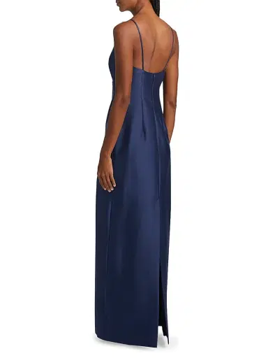 SACHIN BABI Women's Pryce Embellished Mikado Column Gown - Night Sky | Thumbnail 5 SACHIN BABI Women's Pryce Embellished Mikado Column Gown - Night Sky | Thumbnail 5