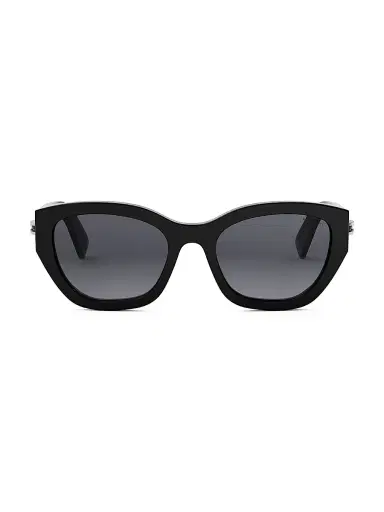 BVLGARI Women's B. Zero1 55MM Cat-Eye Sunglasses - Shiny Black Gradient Smoke | Thumbnail 2 BVLGARI Women's B. Zero1 55MM Cat-Eye Sunglasses - Shiny Black Gradient Smoke | Thumbnail 2