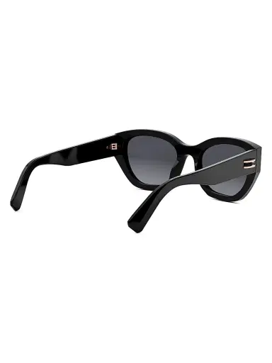 BVLGARI Women's B. Zero1 55MM Cat-Eye Sunglasses - Shiny Black Gradient Smoke | Thumbnail 6 BVLGARI Women's B. Zero1 55MM Cat-Eye Sunglasses - Shiny Black Gradient Smoke | Thumbnail 6
