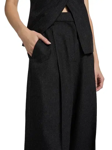 A.L.C. Women's Winston Wool-Cashmere Pants - Charcoal | Thumbnail 6 A.L.C. Women's Winston Wool-Cashmere Pants - Charcoal | Thumbnail 6