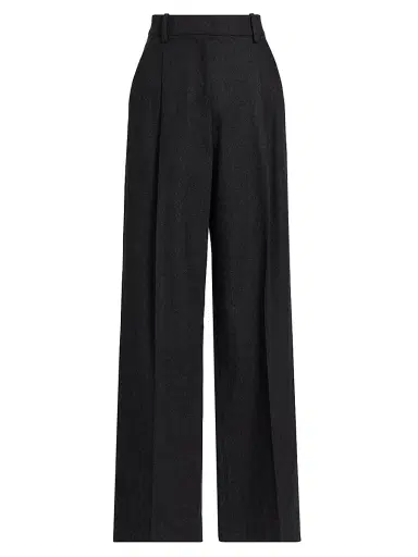 A.L.C. Women's Winston Wool-Cashmere Pants - Charcoal | Thumbnail 1 A.L.C. Women's Winston Wool-Cashmere Pants - Charcoal | Thumbnail 1