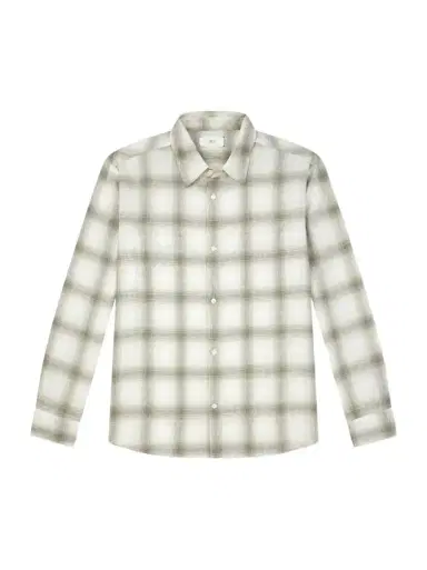 MR P. Checked Linen Shirt | Thumbnail 1 MR P. Checked Linen Shirt | Thumbnail 1