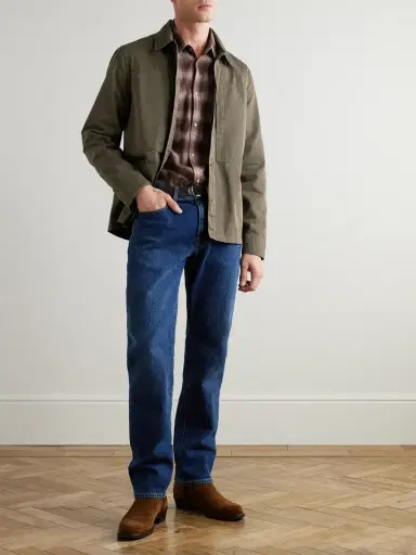 MR P. Oversized Organic Cotton-Twill Overshirt | Thumbnail 2 MR P. Oversized Organic Cotton-Twill Overshirt | Thumbnail 2