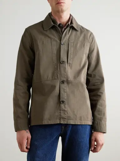 MR P. Oversized Organic Cotton-Twill Overshirt | Thumbnail 3 MR P. Oversized Organic Cotton-Twill Overshirt | Thumbnail 3