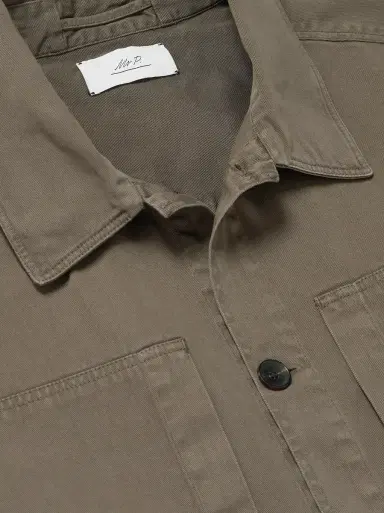 MR P. Oversized Organic Cotton-Twill Overshirt | Thumbnail 5 MR P. Oversized Organic Cotton-Twill Overshirt | Thumbnail 5