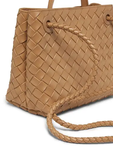 Bottega Veneta Women's Andiamo Intrecciato Leather Top-Handle Bag - Biscuit | Thumbnail 5 Bottega Veneta Women's Andiamo Intrecciato Leather Top-Handle Bag - Biscuit | Thumbnail 5