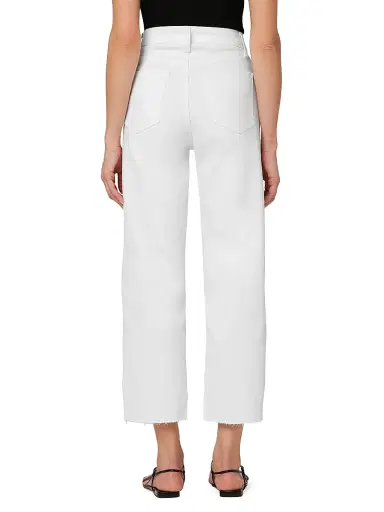 Joe's Jeans Women's Blake Wide-Leg Raw-Hem Denim Pants - White | Thumbnail 5 Joe's Jeans Women's Blake Wide-Leg Raw-Hem Denim Pants - White | Thumbnail 5