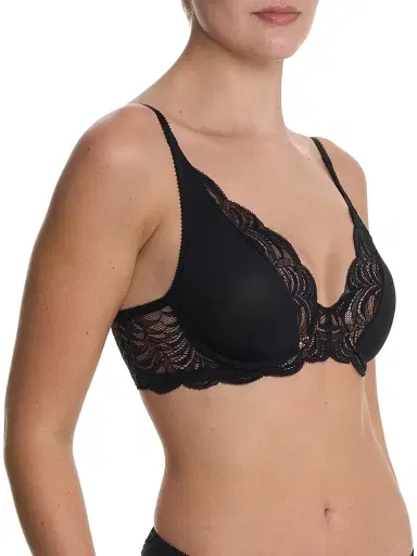 Natori Women's Persuasion Lace Convertible Plunge T Shirt Bra - Black - Size 38B | Thumbnail 3 Natori Women's Persuasion Lace Convertible Plunge T Shirt Bra - Black - Size 38B | Thumbnail 3