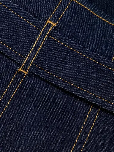 Cinq à Sept Women's Rylee Pleated Denim Belted Maxi-Skirt - Indigo | Thumbnail 7 Cinq à Sept Women's Rylee Pleated Denim Belted Maxi-Skirt - Indigo | Thumbnail 7