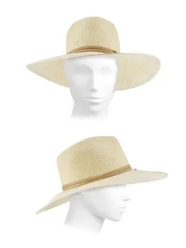 rag & bone Women's Maya Straw Fedora | Thumbnail 3 rag & bone Women's Maya Straw Fedora | Thumbnail 3