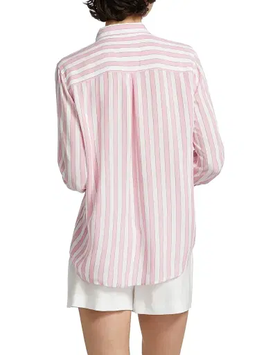 Rails Women's Wren Striped Shirt - Rose Bloom Stripe | Thumbnail 5 Rails Women's Wren Striped Shirt - Rose Bloom Stripe | Thumbnail 5