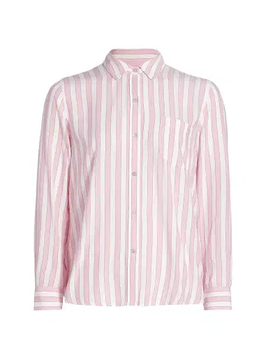 Rails Women's Wren Striped Shirt - Rose Bloom Stripe | Thumbnail 1 Rails Women's Wren Striped Shirt - Rose Bloom Stripe | Thumbnail 1