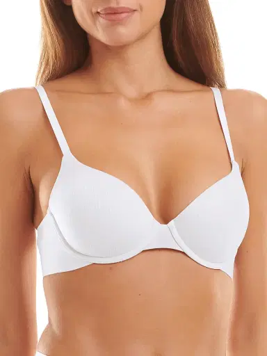 Wolford Women's Beauty Cotton Demi Underwire Bra - Pearl - Size 38C | Thumbnail 4 Wolford Women's Beauty Cotton Demi Underwire Bra - Pearl - Size 38C | Thumbnail 4