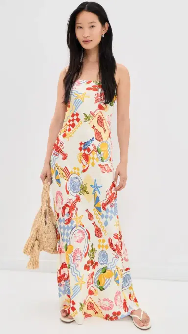 LSPACE pring In Love Midi Dress easide oiree | Thumbnail 2 LSPACE pring In Love Midi Dress easide oiree | Thumbnail 2