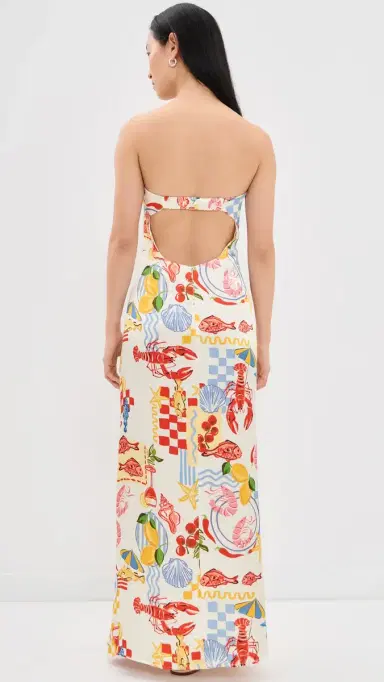 LSPACE pring In Love Midi Dress easide oiree | Thumbnail 3 LSPACE pring In Love Midi Dress easide oiree | Thumbnail 3