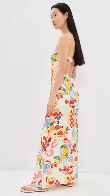 LSPACE pring In Love Midi Dress easide oiree | Thumbnail 4 LSPACE pring In Love Midi Dress easide oiree | Thumbnail 4