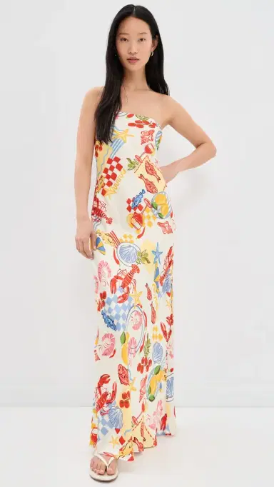 LSPACE pring In Love Midi Dress easide oiree | Thumbnail 5 LSPACE pring In Love Midi Dress easide oiree | Thumbnail 5