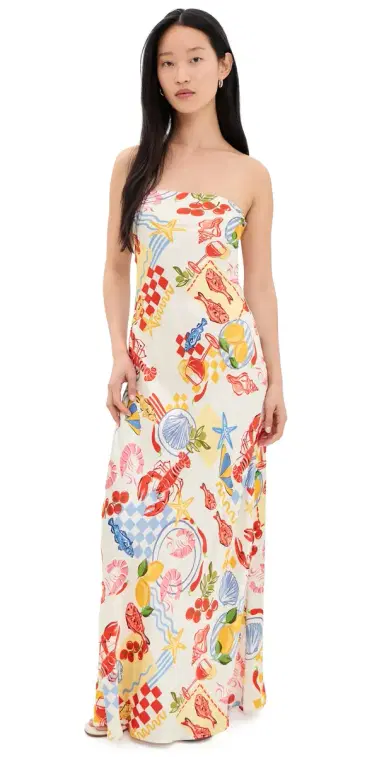 LSPACE pring In Love Midi Dress easide oiree | Thumbnail 1 LSPACE pring In Love Midi Dress easide oiree | Thumbnail 1