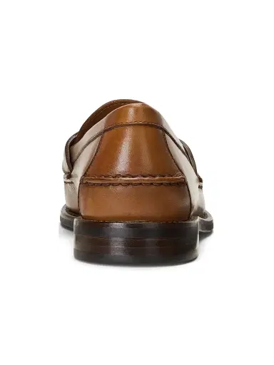 Polo Ralph Lauren Men's Alston Penny Full-Grain Loafers - Tan - Size 9 | Thumbnail 3 Polo Ralph Lauren Men's Alston Penny Full-Grain Loafers - Tan - Size 9 | Thumbnail 3