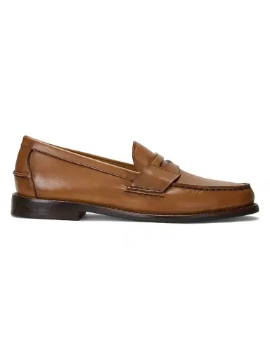 Polo Ralph Lauren Men's Alston Penny Full-Grain Loafers - Tan - Size 9 | Thumbnail 1 Polo Ralph Lauren Men's Alston Penny Full-Grain Loafers - Tan - Size 9 | Thumbnail 1