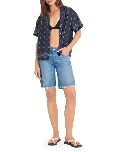 Good American Women's Camp Bandana Print Shirt - Bandana | Thumbnail 2 Good American Women's Camp Bandana Print Shirt - Bandana | Thumbnail 2