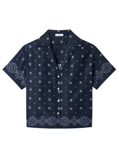 Good American Women's Camp Bandana Print Shirt - Bandana | Thumbnail 1 Good American Women's Camp Bandana Print Shirt - Bandana | Thumbnail 1