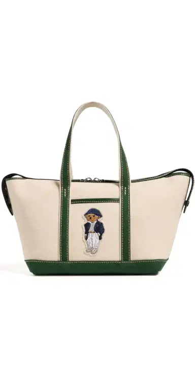 Polo Ralph Lauren Spring Bear Mini Shopper Tote | Thumbnail 1 Polo Ralph Lauren Spring Bear Mini Shopper Tote | Thumbnail 1