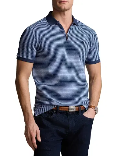 Polo Ralph Lauren Men's Stretch-Mesh Polo Shirt | Thumbnail 3 Polo Ralph Lauren Men's Stretch-Mesh Polo Shirt | Thumbnail 3