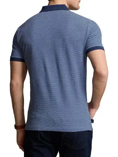 Polo Ralph Lauren Men's Stretch-Mesh Polo Shirt | Thumbnail 4 Polo Ralph Lauren Men's Stretch-Mesh Polo Shirt | Thumbnail 4