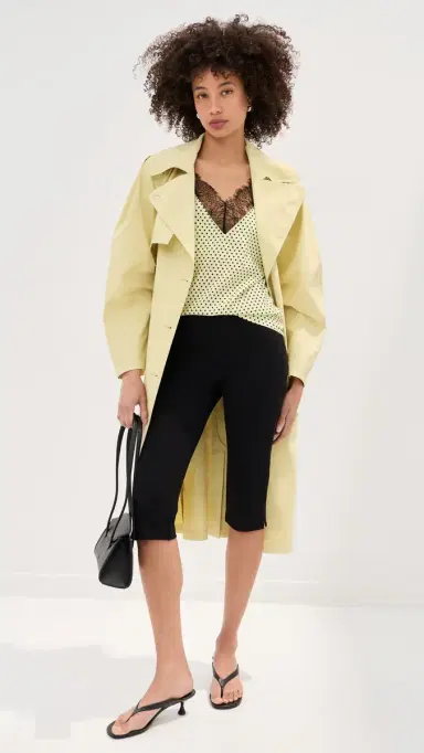 LE BOP Toby Trench Coat Honeydew | Thumbnail 5 LE BOP Toby Trench Coat Honeydew | Thumbnail 5