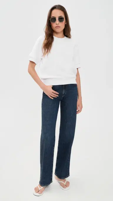 perfectwhitetee Kennedy Reverse Fleece Sweatshirt | Thumbnail 5 perfectwhitetee Kennedy Reverse Fleece Sweatshirt | Thumbnail 5