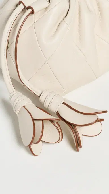 Zimmermann Cloud 91 Small Leather Clutch Milk One Size | Thumbnail 5 Zimmermann Cloud 91 Small Leather Clutch Milk One Size | Thumbnail 5